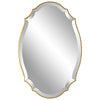 Modern Accents Shaped Beveled Mirror