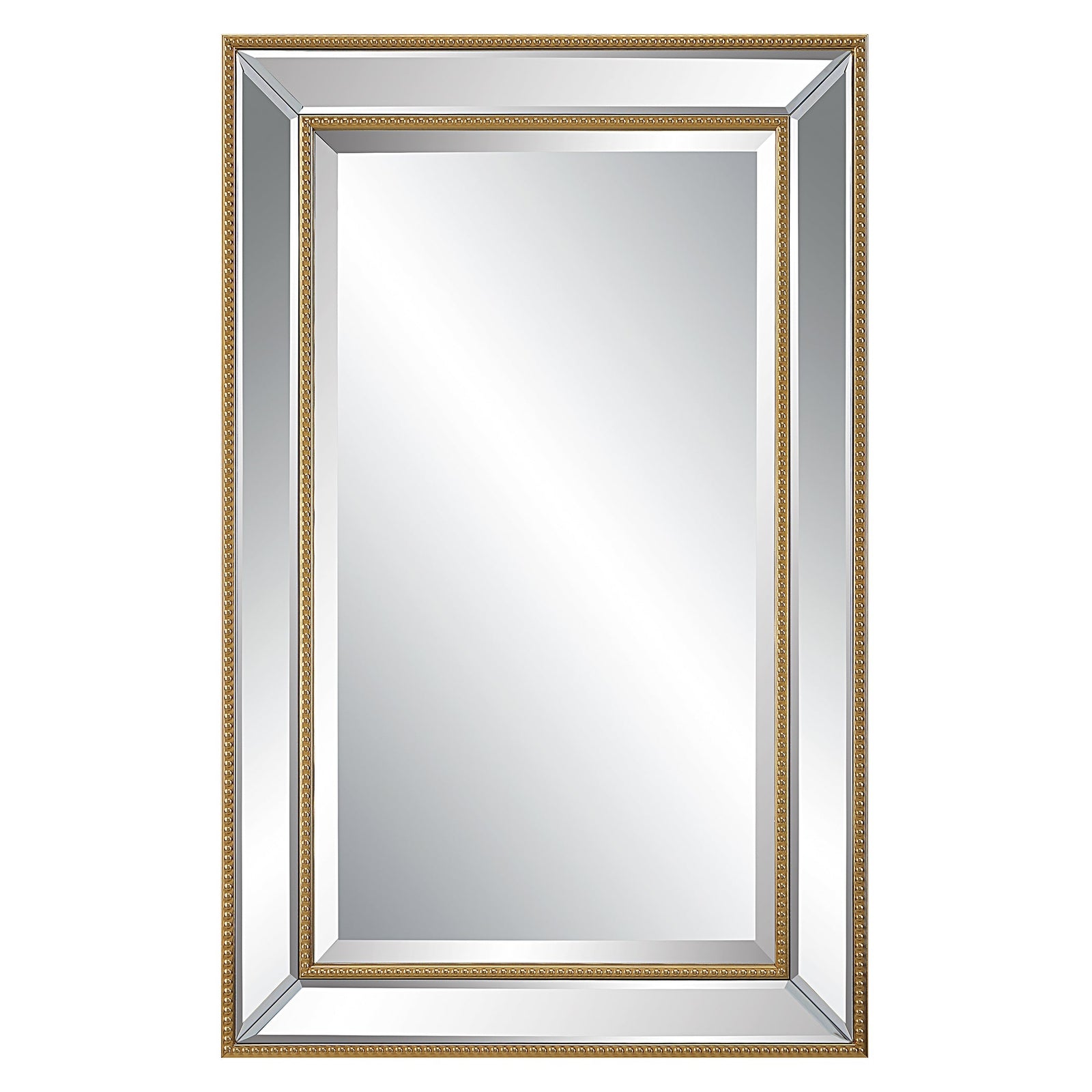 Modern Accents Elegant Beveled Mirror