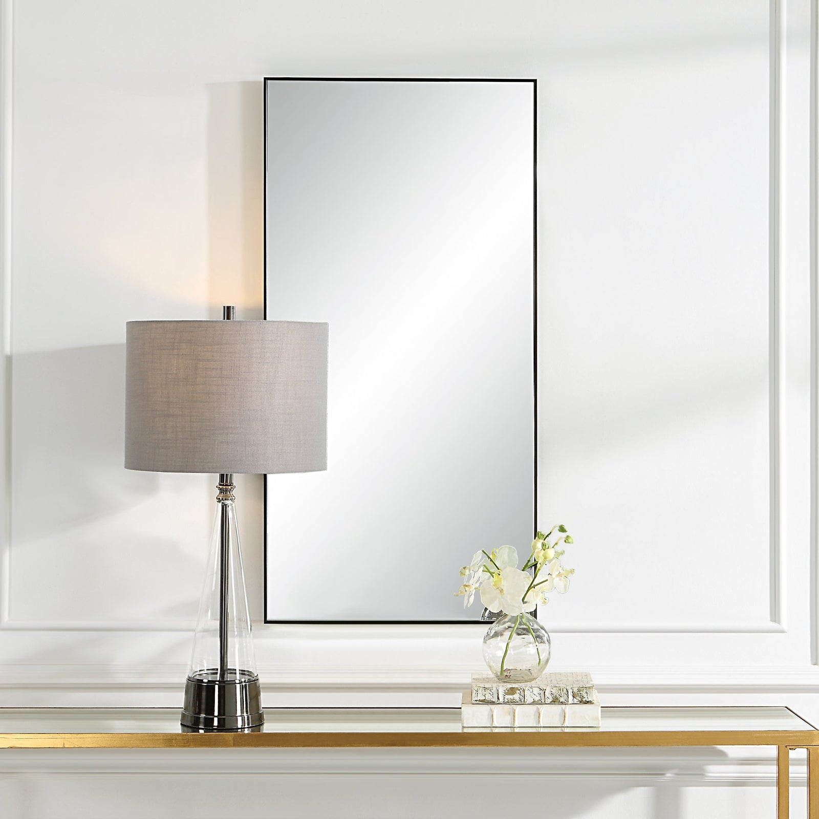 Modern Accents Contemporary Rectangular Mirror