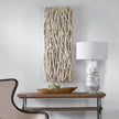 Uttermost Gathered Teak Wood Wall Decor