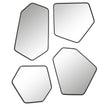 Uttermost Linneah Black Mirrors - Set of 4