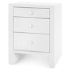 Villa & House Morgan Grasscloth 3-Drawer Side Table by Bungalow 5