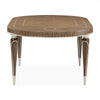 Michael Amini Villa Cherie Hazelnut Oval Dining Table