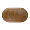 Michael Amini Villa Cherie Hazelnut Oval Dining Table