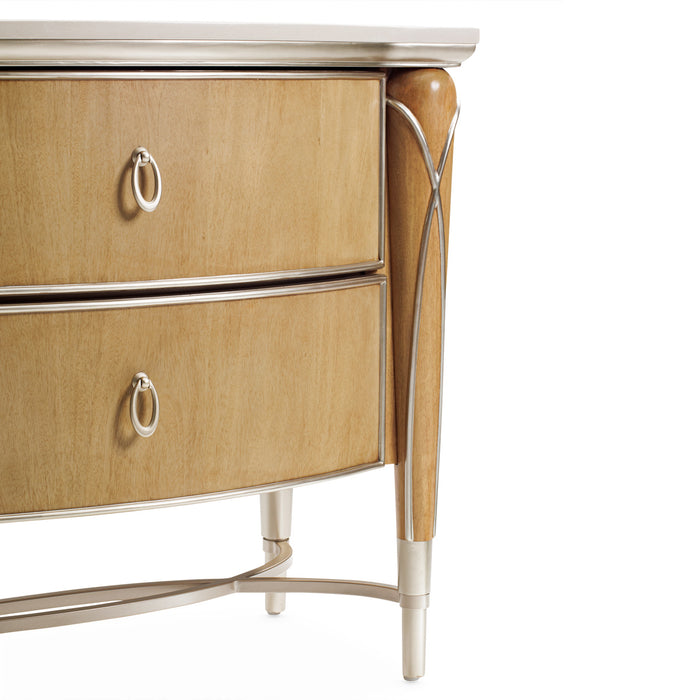 Michael Amini Villa Cherie Caramel Nightstand