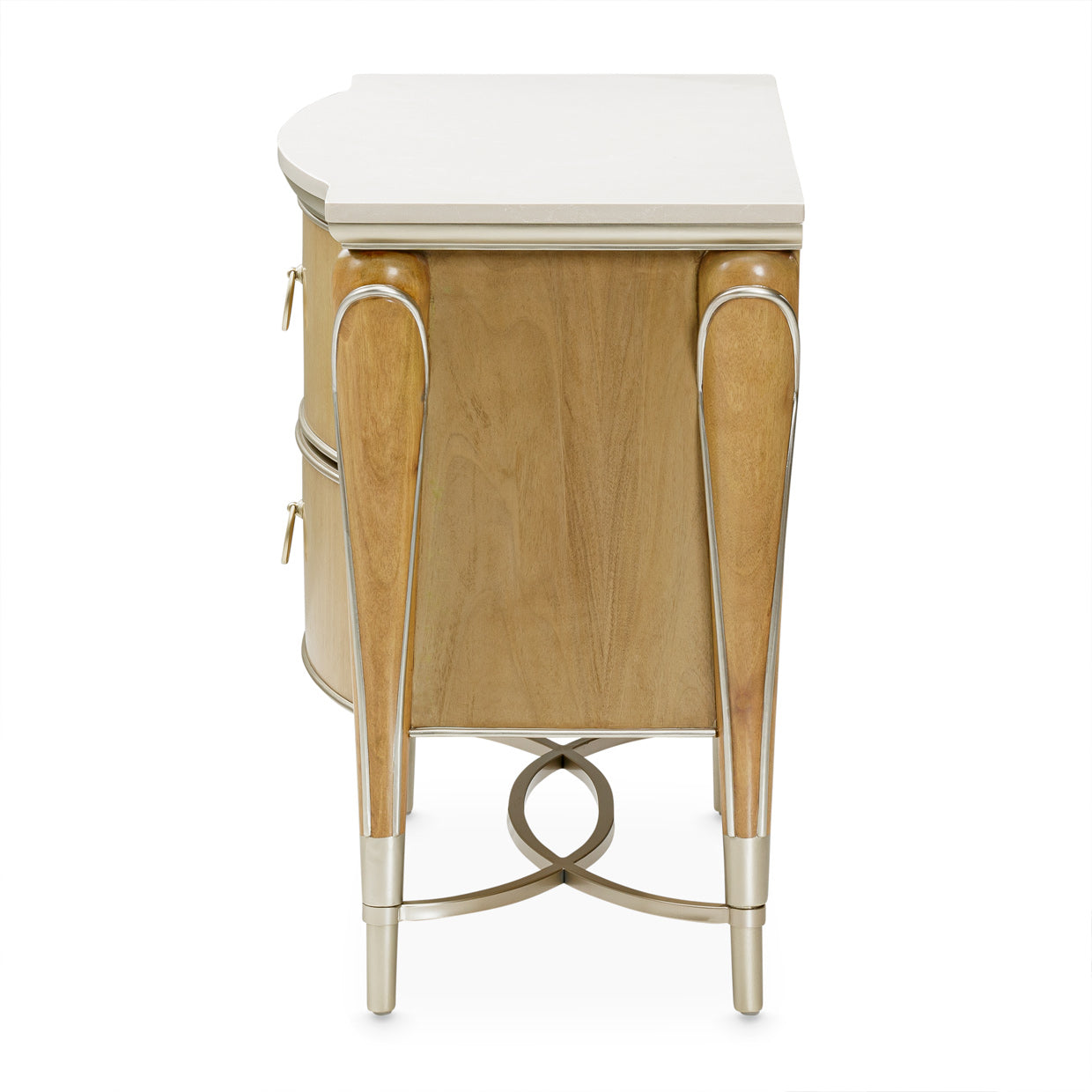 Michael Amini Villa Cherie Caramel Nightstand