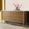 Michael Amini Villa Cherie Caramel Storage Dresser