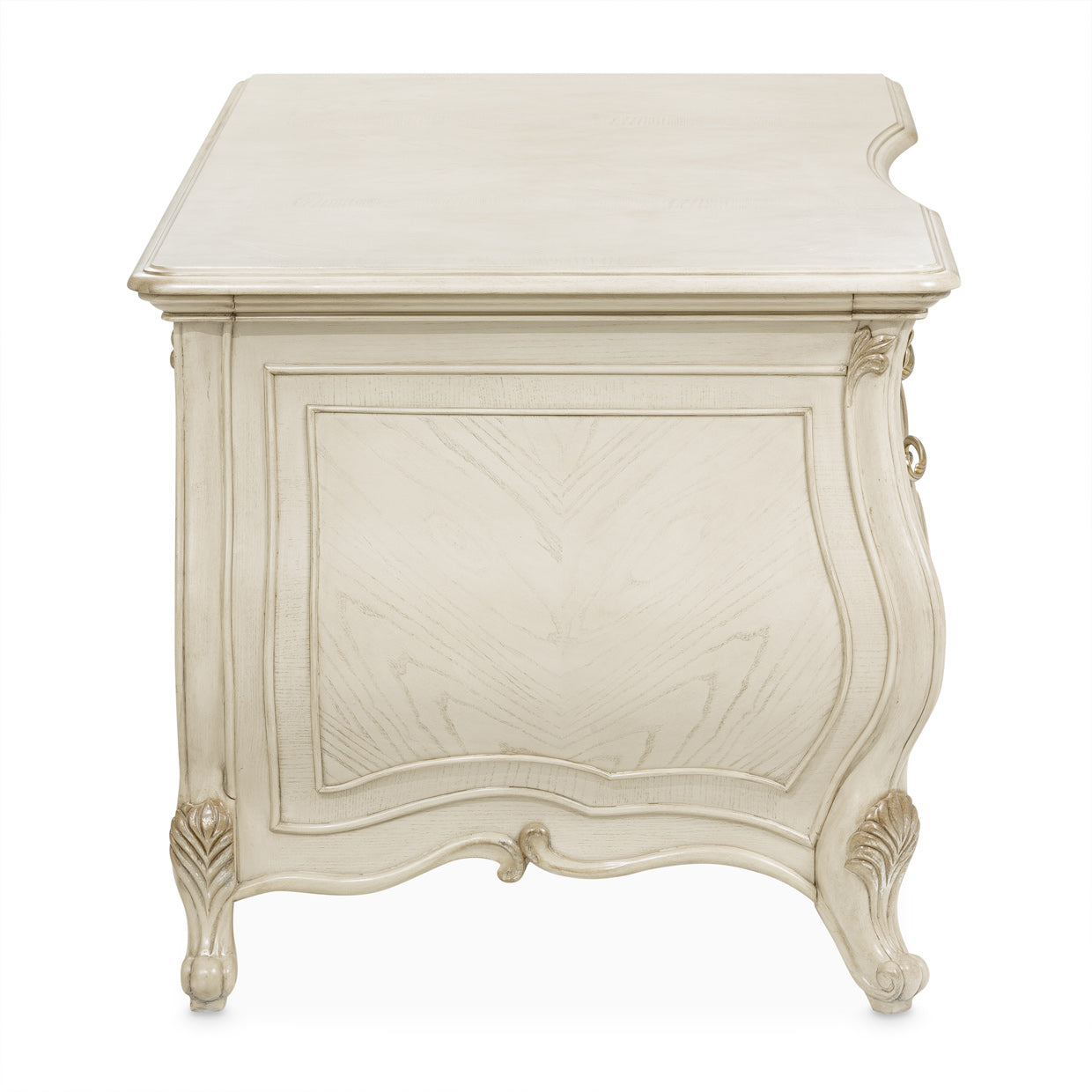 Michael Amini Platine De Royale Champagne Desk