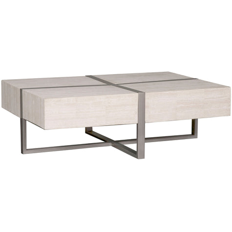 Vanguard Formation Stone Veneer Cocktail Table