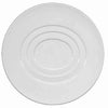 Raynaud Hommage Dessert Plate Oval Concentric Circles