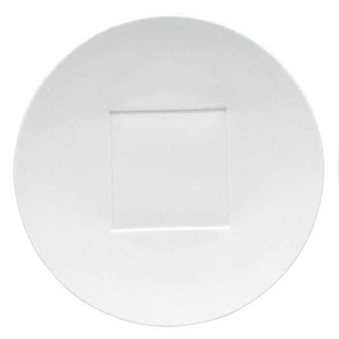 Raynaud Hommage Sablé Round Buffet Plate Square Center