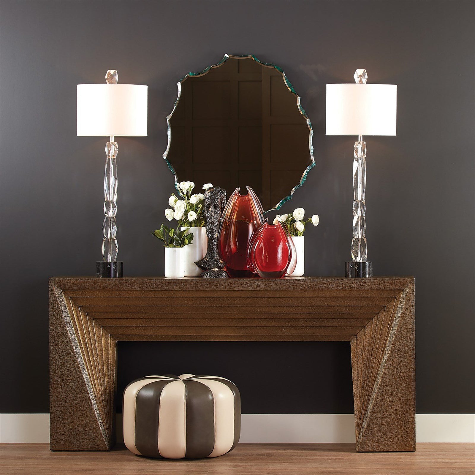Global Views Facette Lamp