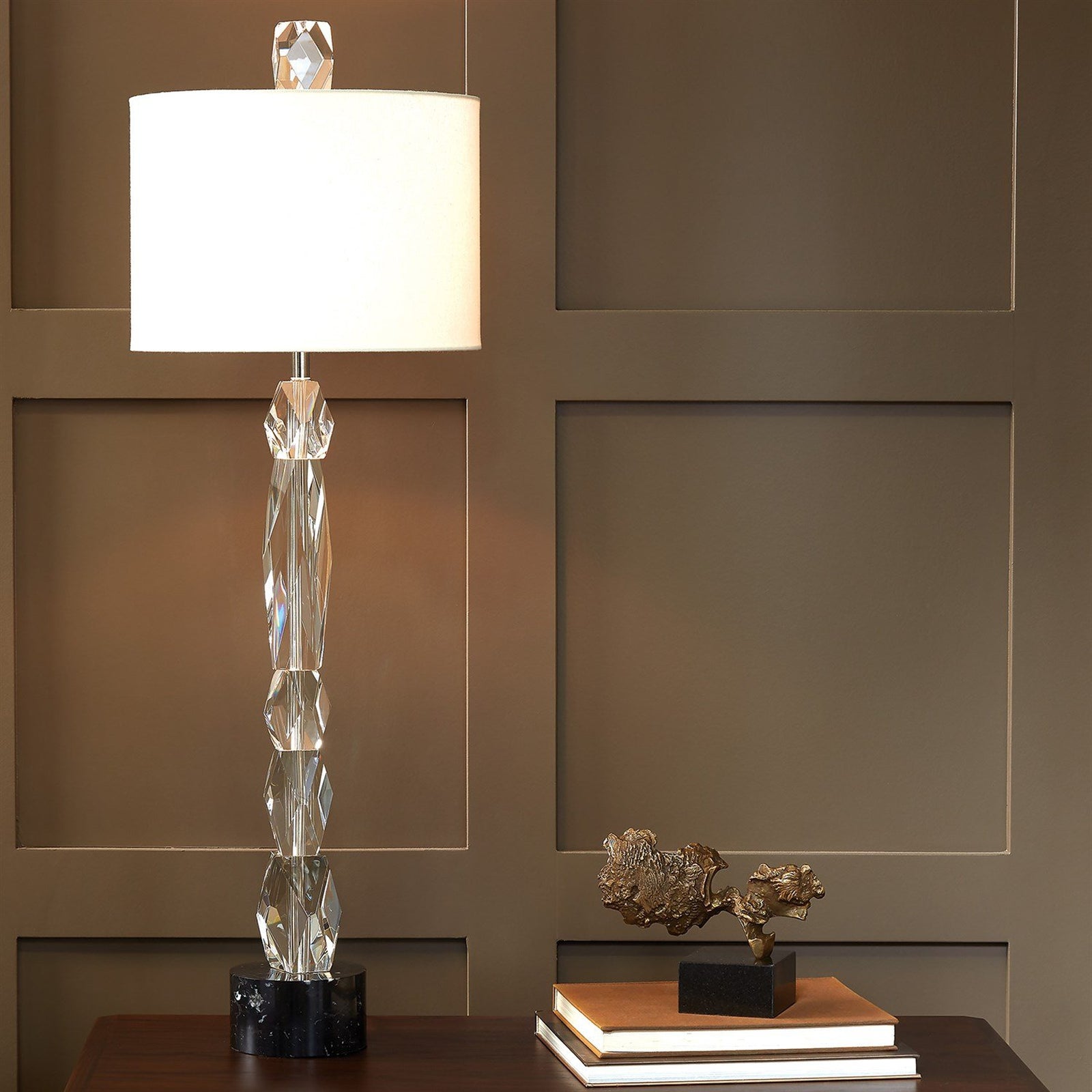 Global Views Facette Lamp