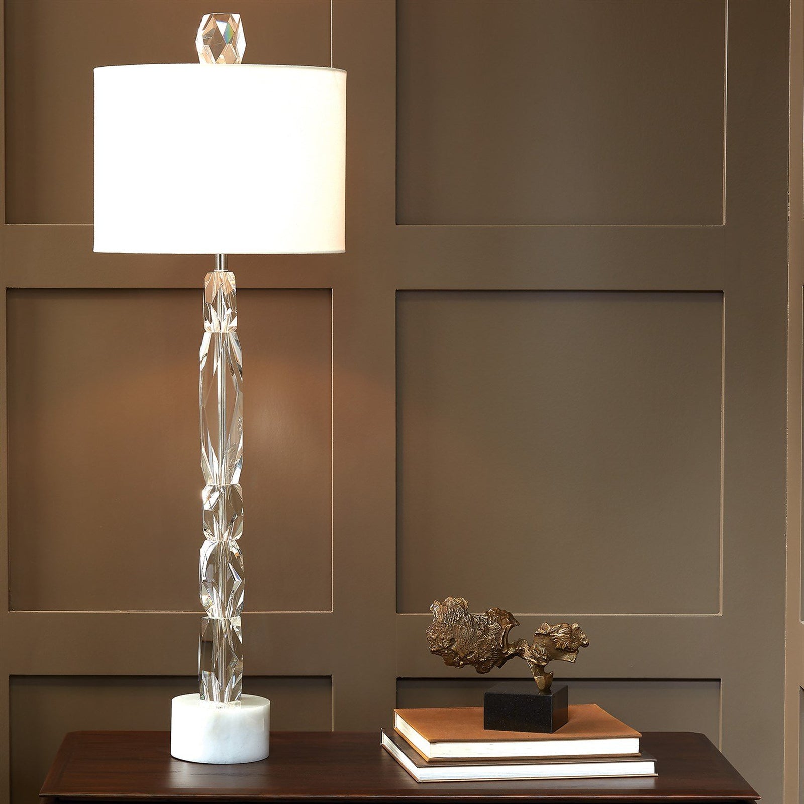 Global Views Facette Lamp