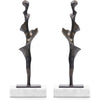 Villa & House Spiral Statue - Set Of 2