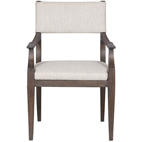 Vanguard Ridge Arm Chair with Upholstered Back