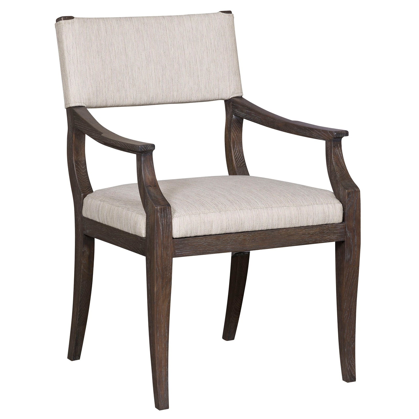 Vanguard Ridge Arm Chair with Upholstered Back