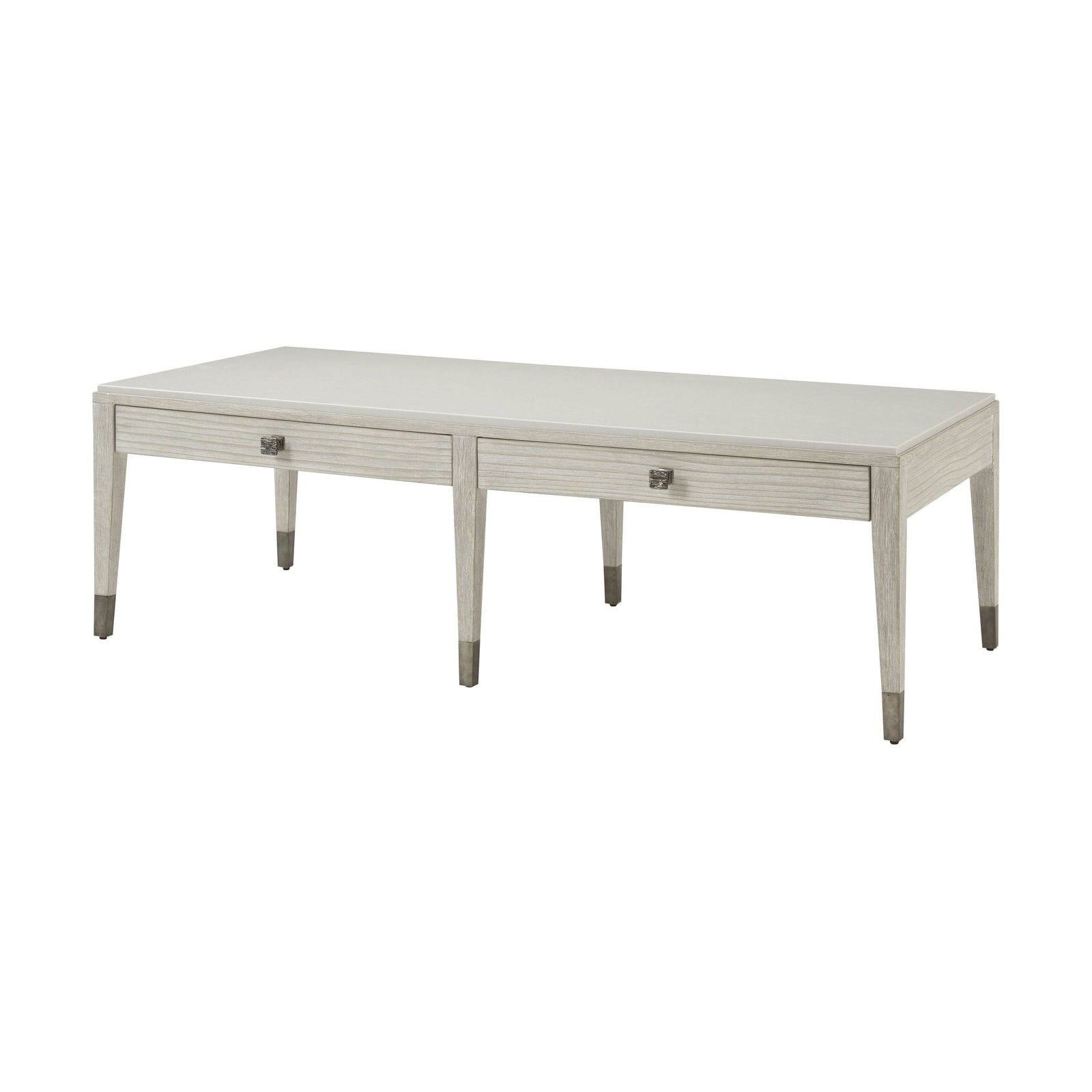 Theodore Alexander Breeze Two Drawer Cocktail Table