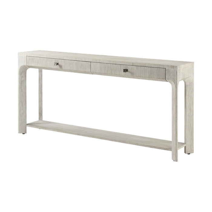 Theodore Alexander Breeze Two Drawer Console Table