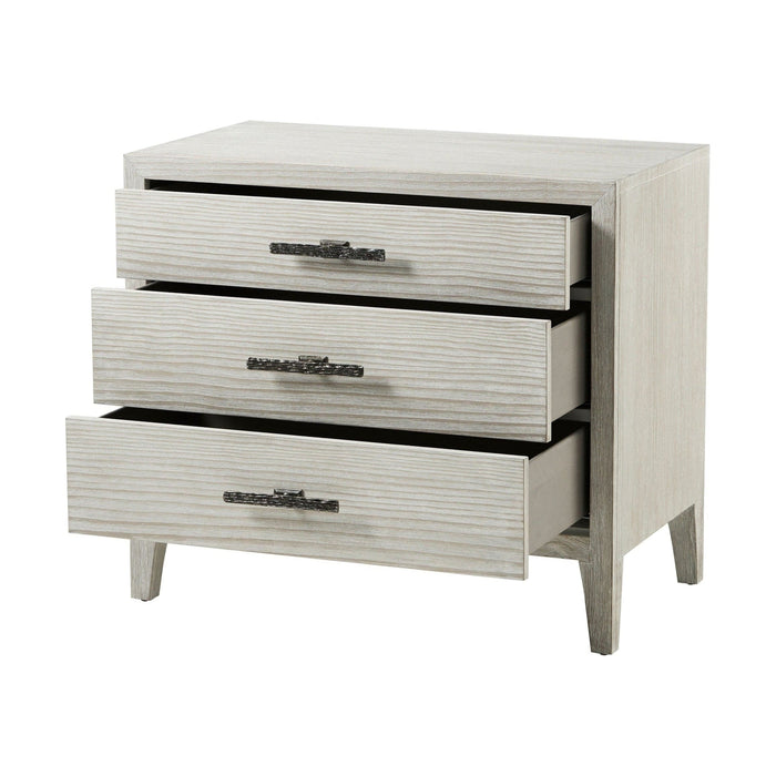 Theodore Alexander Breeze Three Drawer Nightstand