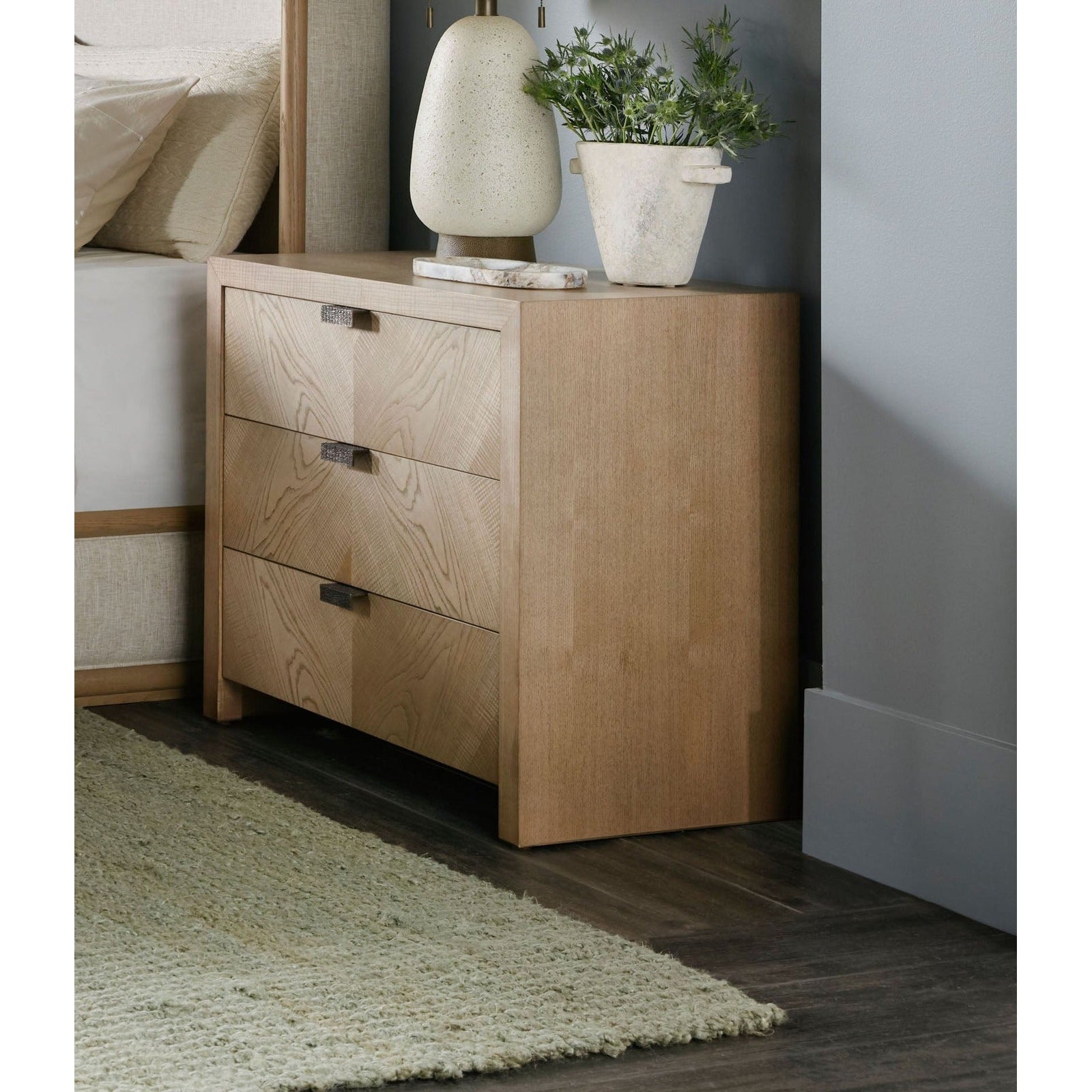 Theodore Alexander Catalina Three Drawer Nightstand