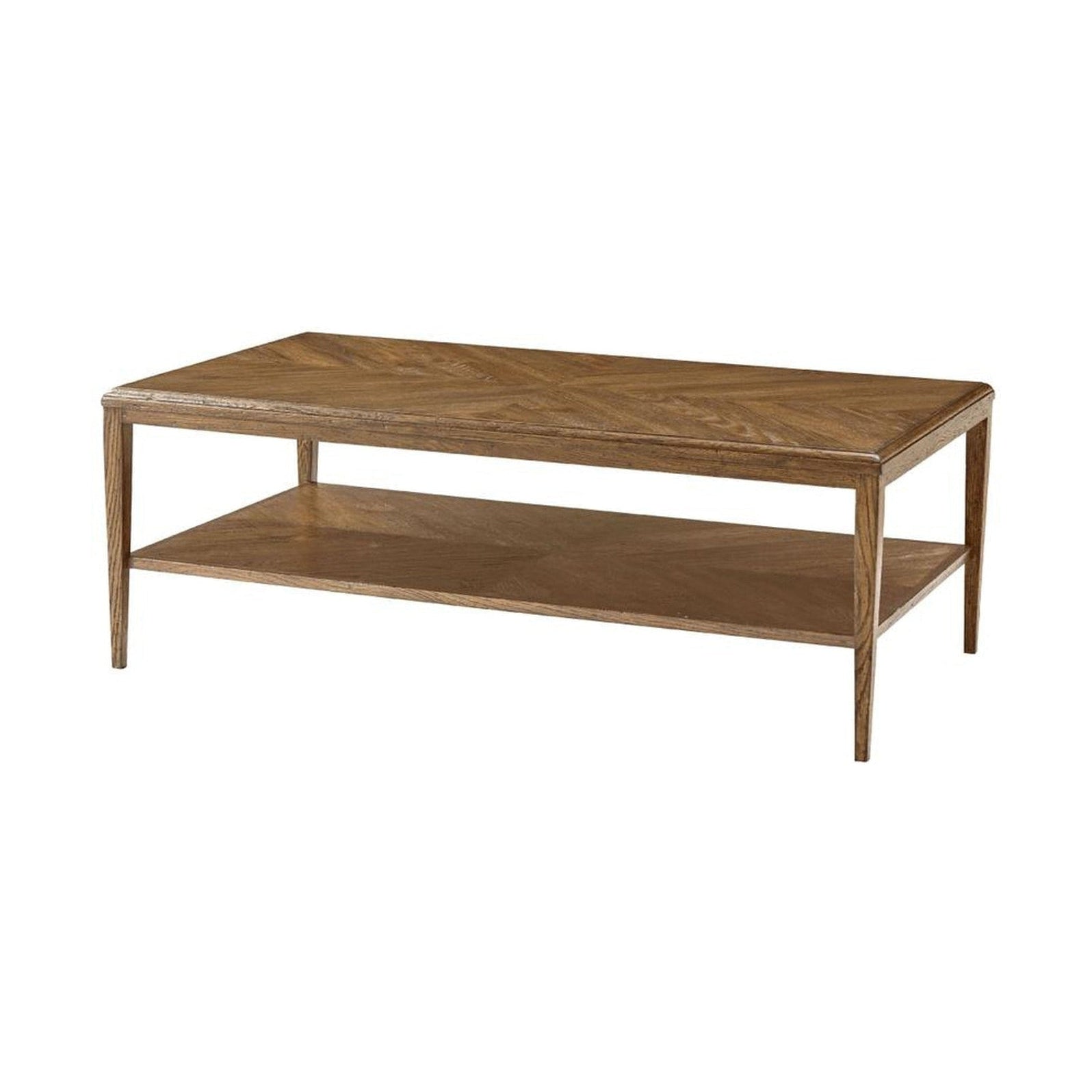 Theodore Alexander Nova Undertier Shelf Cocktail Table