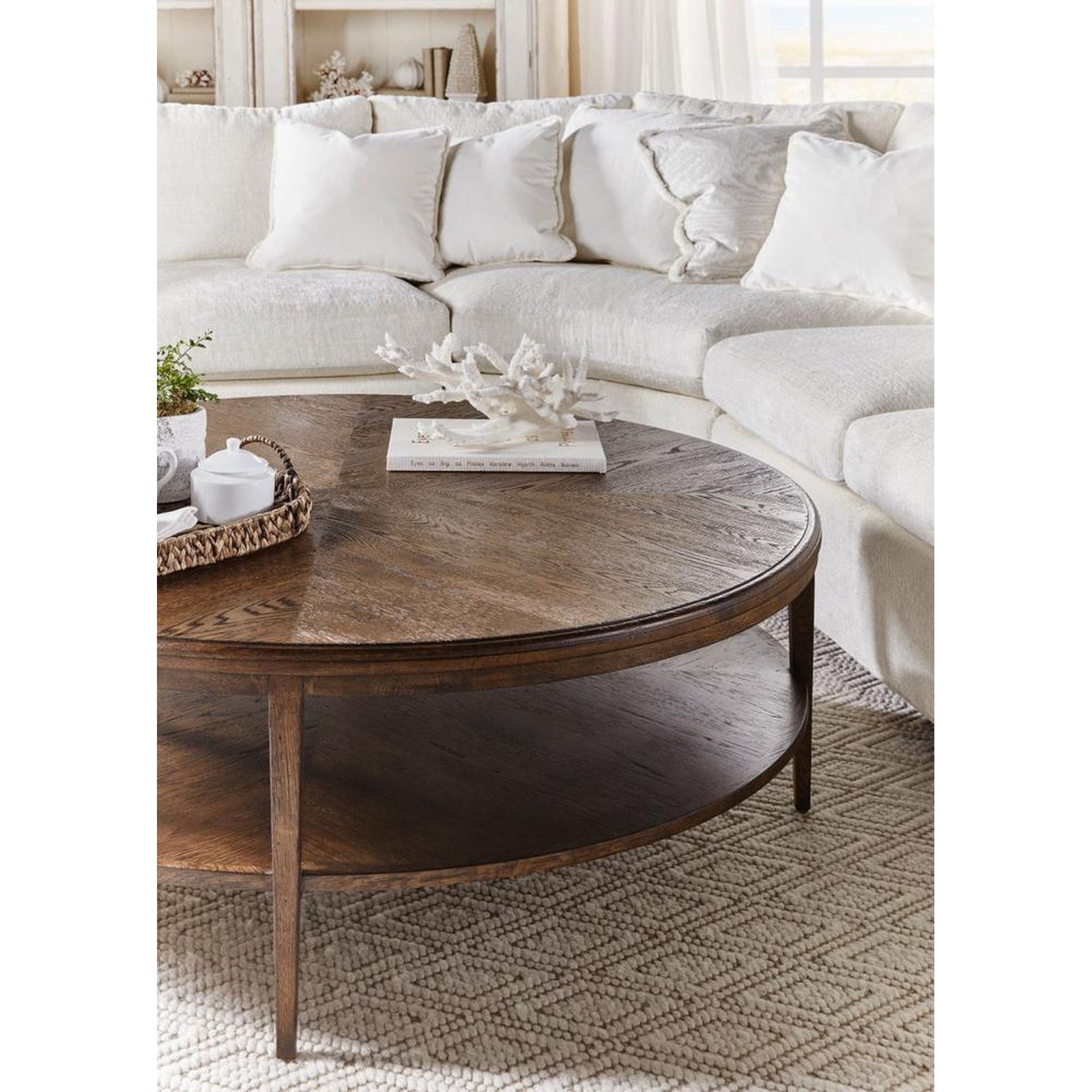 Theodore Alexander Nova Round Cocktail Table