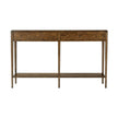 Theodore Alexander Nova Two Frieze Drawers Console Table