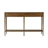 Theodore Alexander Nova Two Frieze Drawers Console Table