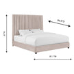 TOV Furniture Arabelle Velvet Bed