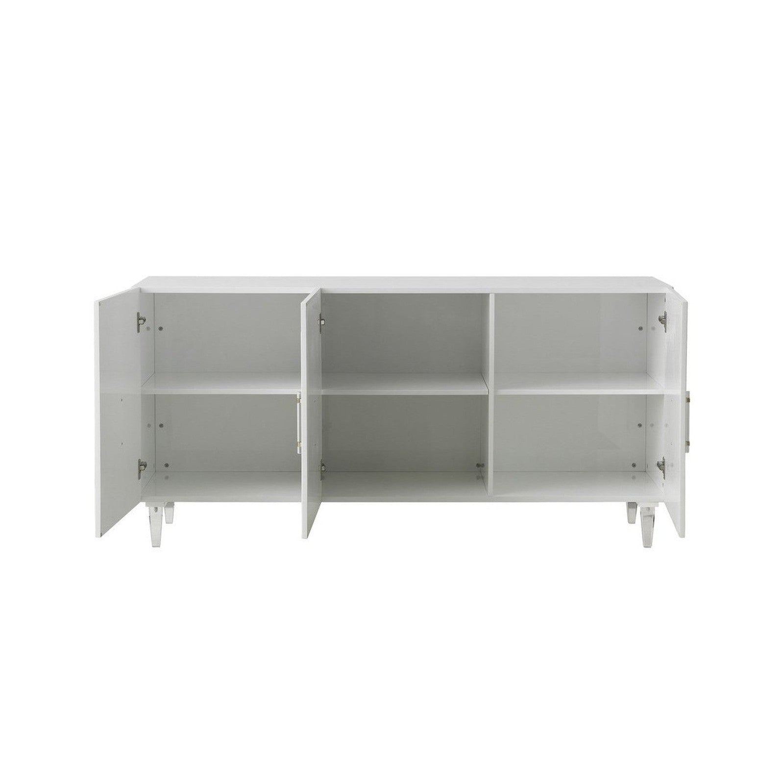 TOV Furniture Famke White Lacquer Buffet