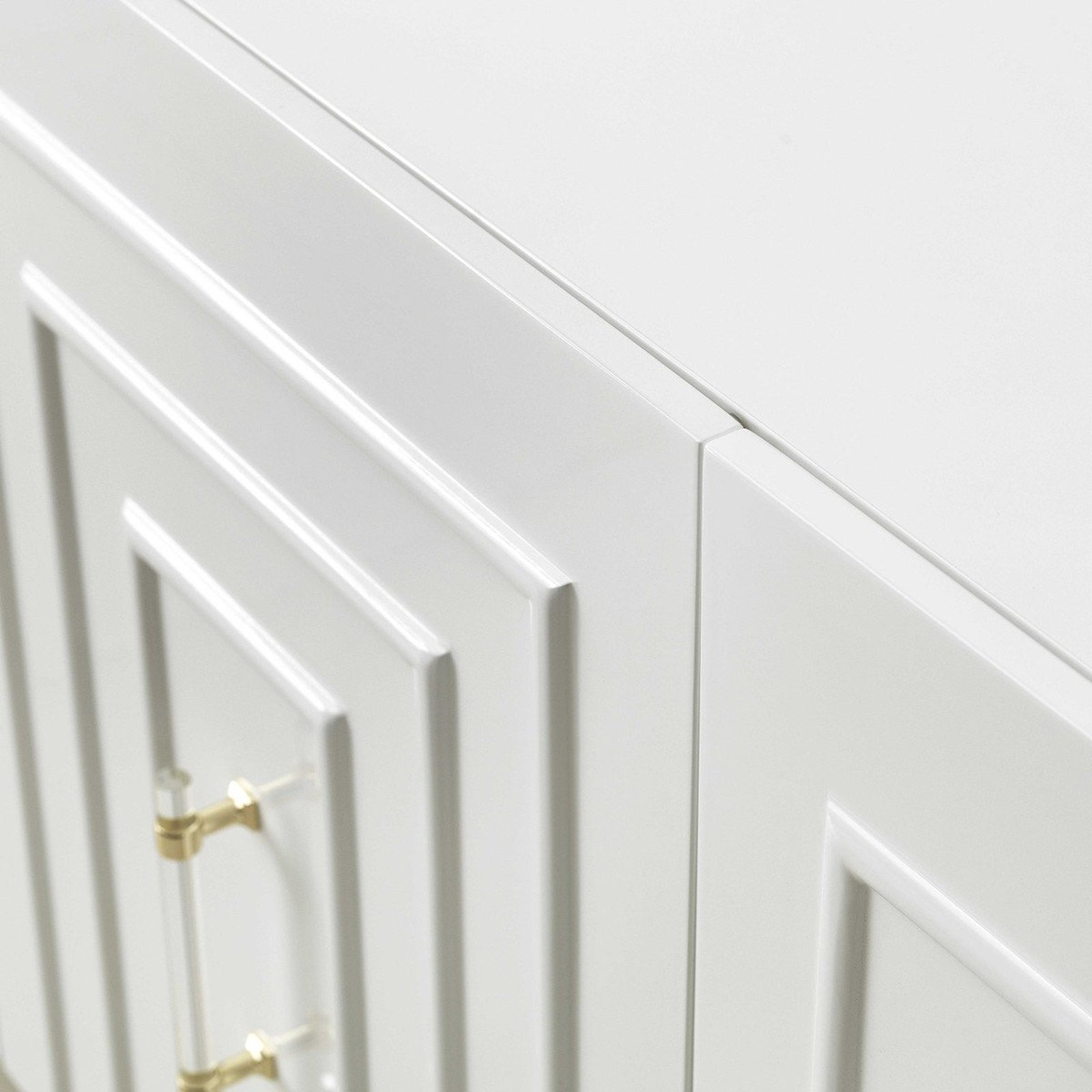 TOV Furniture Famke White Lacquer Buffet