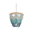 TOV Furniture Jade Beaded Chandelier