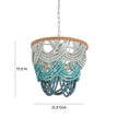 TOV Furniture Jade Beaded Chandelier