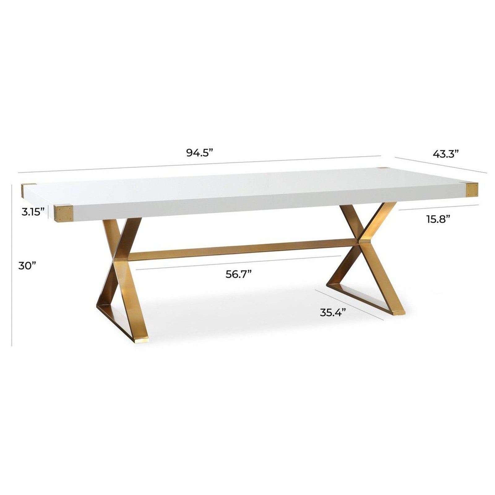 TOV Furniture Adeline Dining Table