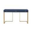 TOV Furniture Janie Blue Lacquer Desk