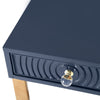 TOV Furniture Janie Blue Lacquer Desk