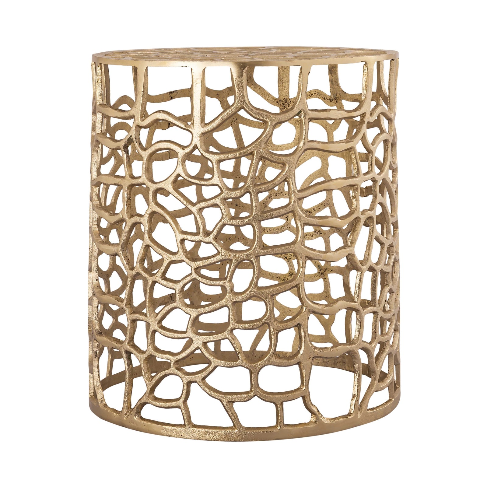 TOV Furniture Sophia Gold Side Table