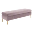 TOV Furniture Delilah Velvet Bench