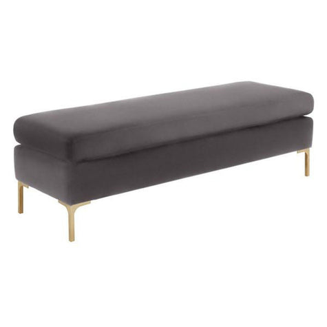 TOV Furniture Delilah Velvet Bench