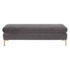 TOV Furniture Delilah Velvet Bench