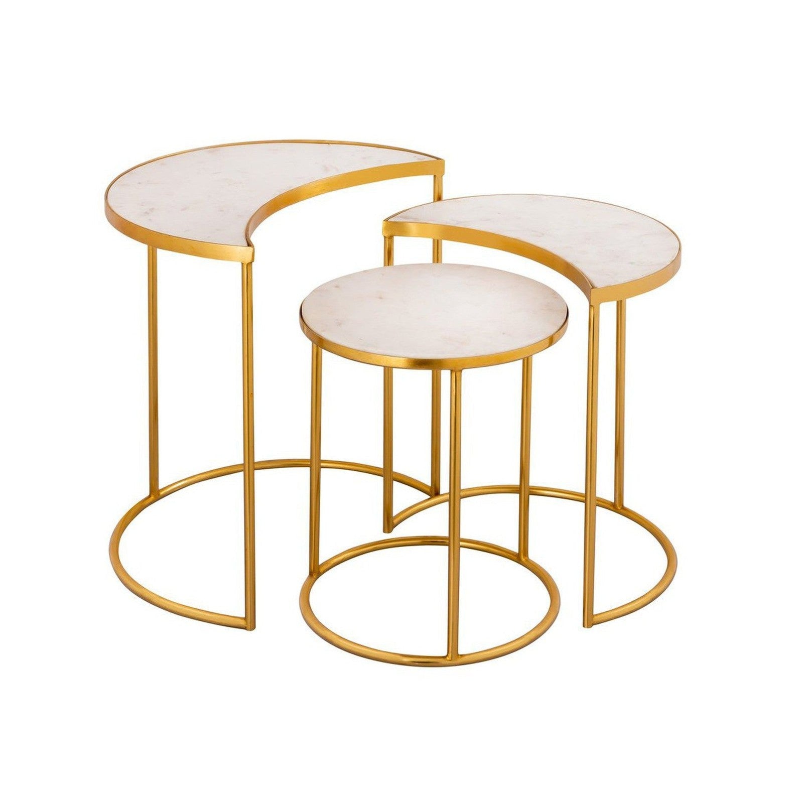 TOV Furniture Crescent Nesting Tables by Inspire Me! Home Decor