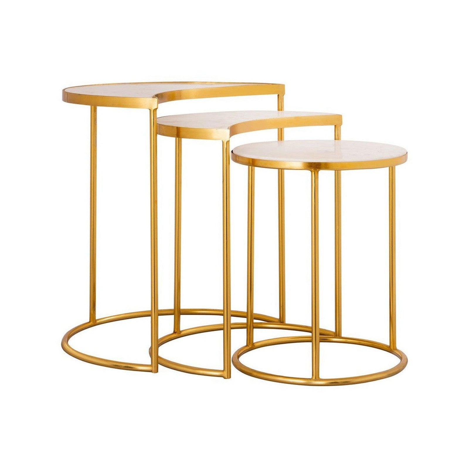 TOV Furniture Crescent Nesting Tables by Inspire Me! Home Decor