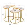 TOV Furniture Crescent Nesting Tables by Inspire Me! Home Decor