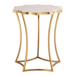 TOV Furniture Camilla Marble Side Table by Inspire Me! Home Decor