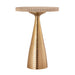 TOV Furniture Celeste Ribbed Side Table