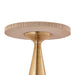 TOV Furniture Celeste Ribbed Side Table