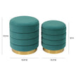 TOV Furniture Saturn Storage Ottomans - Set of 2