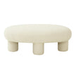 TOV Furniture Discus Boucle Ottoman