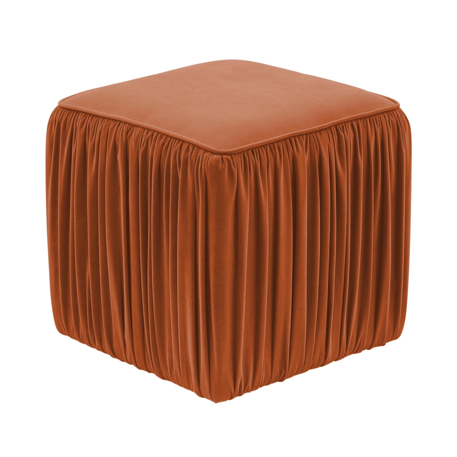 TOV Furniture Morgan Pleated Ottoman